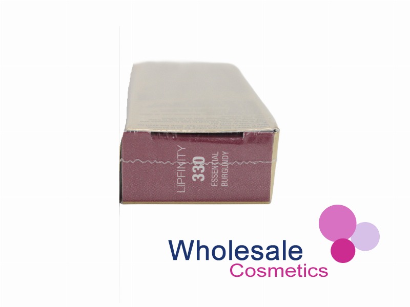 6 x Max Factor LipFinity Lip Colour - 330 ESSENTIAL BURGUNDY